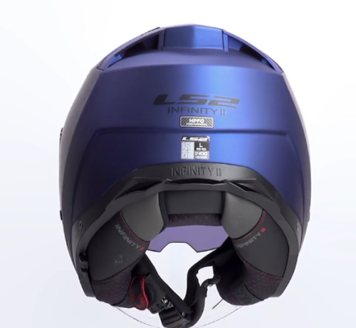 Kask LS2 OF603 Infinity II NAVY BLUE MATT (Niebieski Matowy)