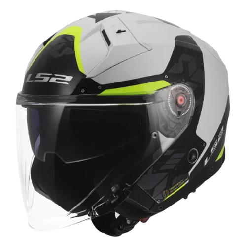 Kask LS2 OF603 Infinity II NIGHTLINE H-V YELLOW GLOSS