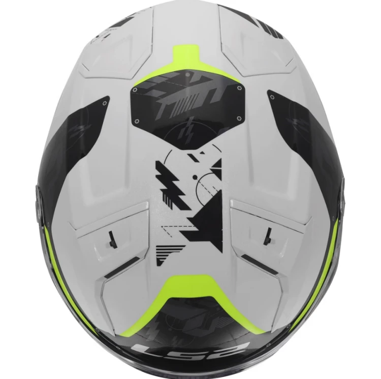 Kask LS2 OF603 Infinity II NIGHTLINE H-V YELLOW (Połysk)