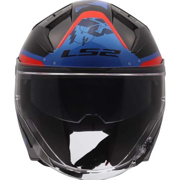 Kask LS2 OF603 Infinity II NIGHTLINE BLUE RED GLOSS