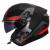 Kask LS2 OF603 Infinity II NIGHTLINE GREY RED MATT (Matowy)
